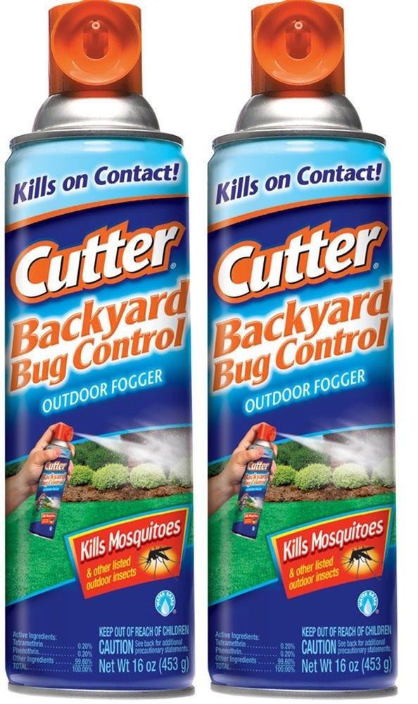Cutters Bug Free Backyard
 Cutter Backyard Bug Control Outdoor Fogger Spray Can 16 oz