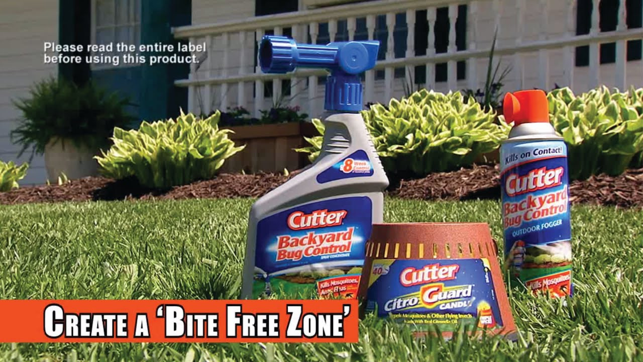 Cutters Bug Free Backyard
 Cutter Insect Repellent Backyard™ Bug Control Products
