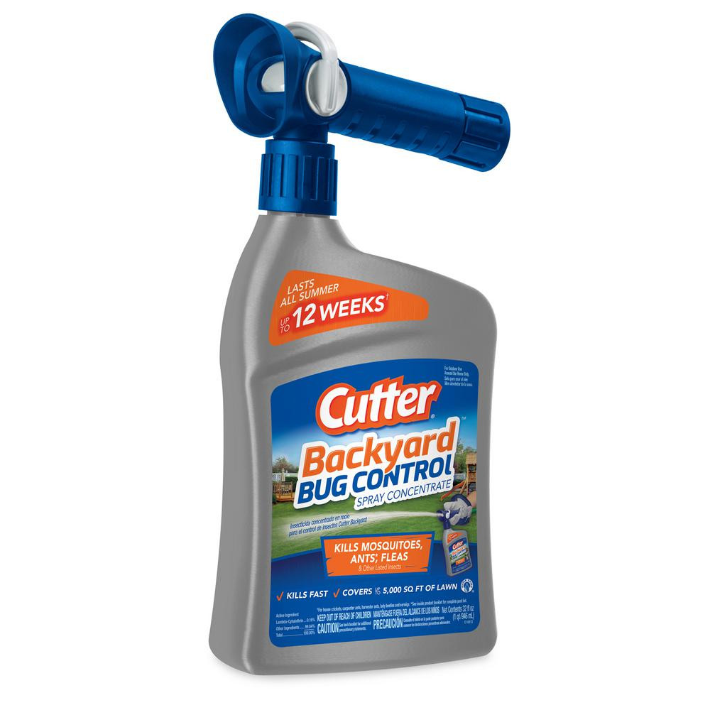 Cutters Bug Free Backyard
 Cutter 32 fl oz Concentrate Backyard Bug Control Spray