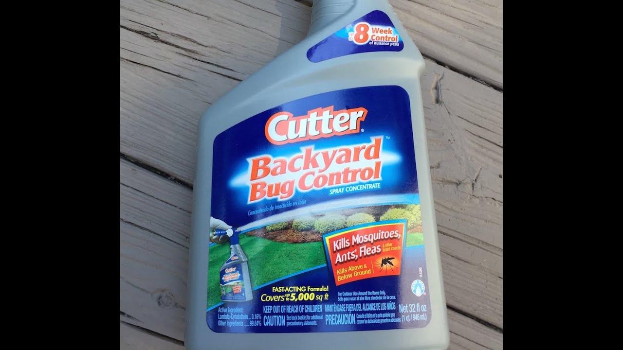 Cutters Bug Free Backyard
 Cutter Backyard Bug Control Review★ Does Cutter Bug