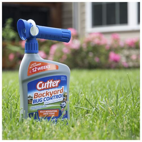 Cutters Bug Free Backyard
 Cutter Backyard™ Ready To Spray Lawn Insect Killer 32