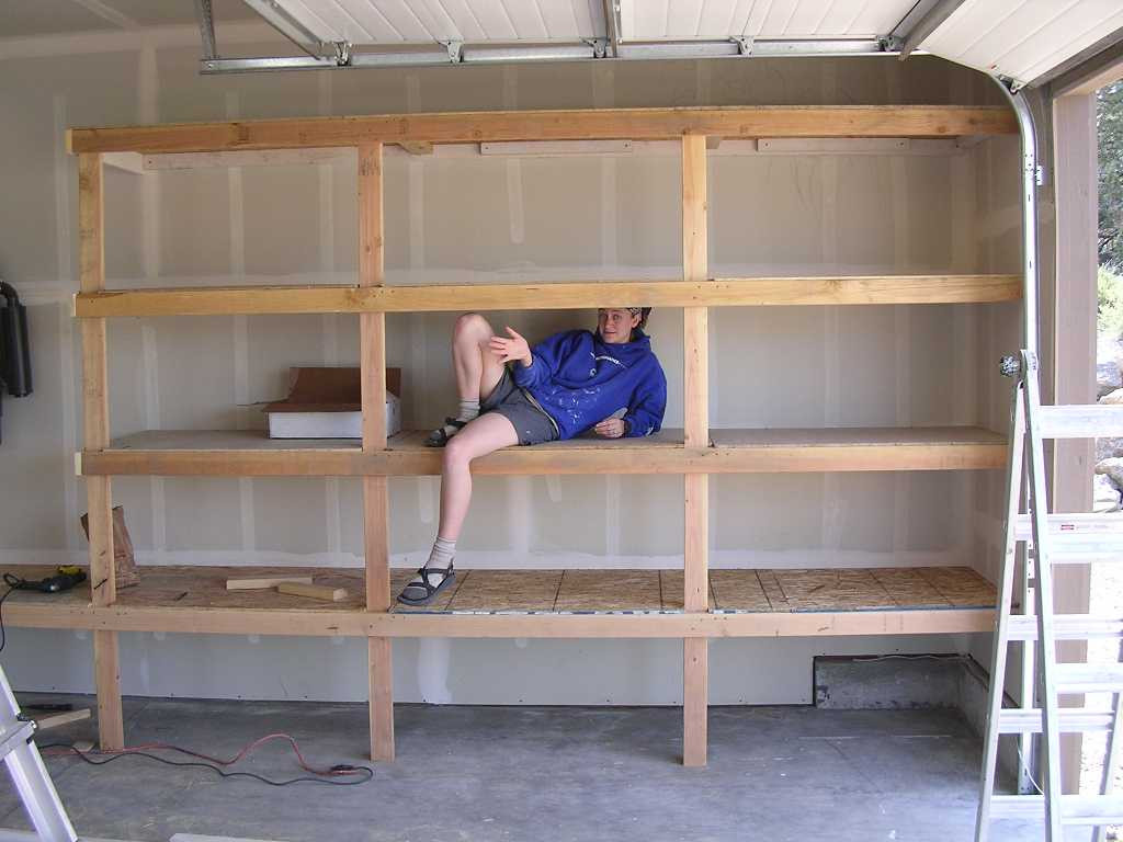Diy Garage Organizers
 Diy Garage Shelves For Your Inspiration Just Craft & DIY