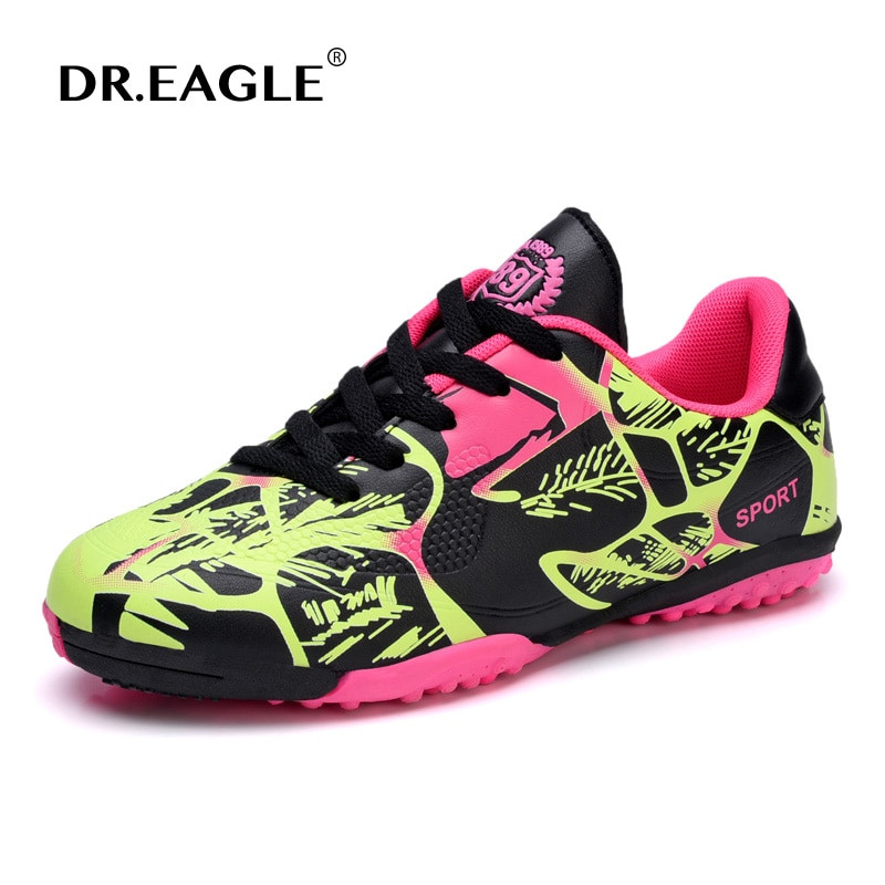 Indoor Soccer Shoes For Kids
 DR EAGLE Kids Football Shoes for Children Indoor futzalki