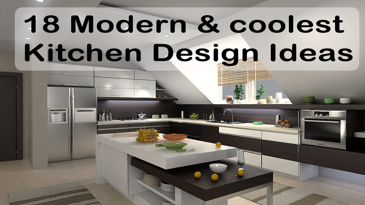 Modern Kitchen Island Ideas
 