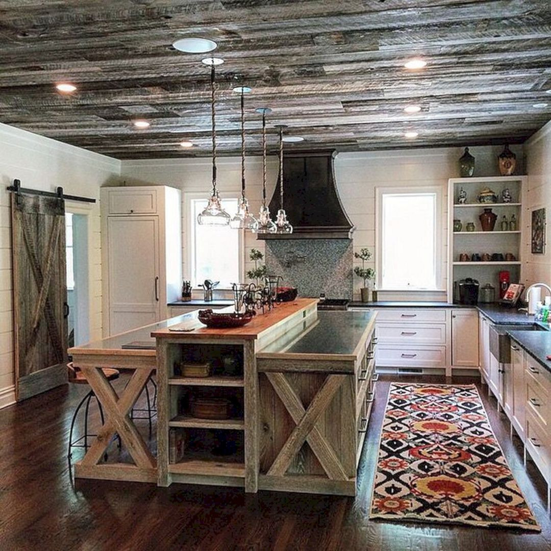 Rustic Farmhouse Kitchen
 40 Best And Beautiful Rustic Kitchen Farmhouse Ideas You