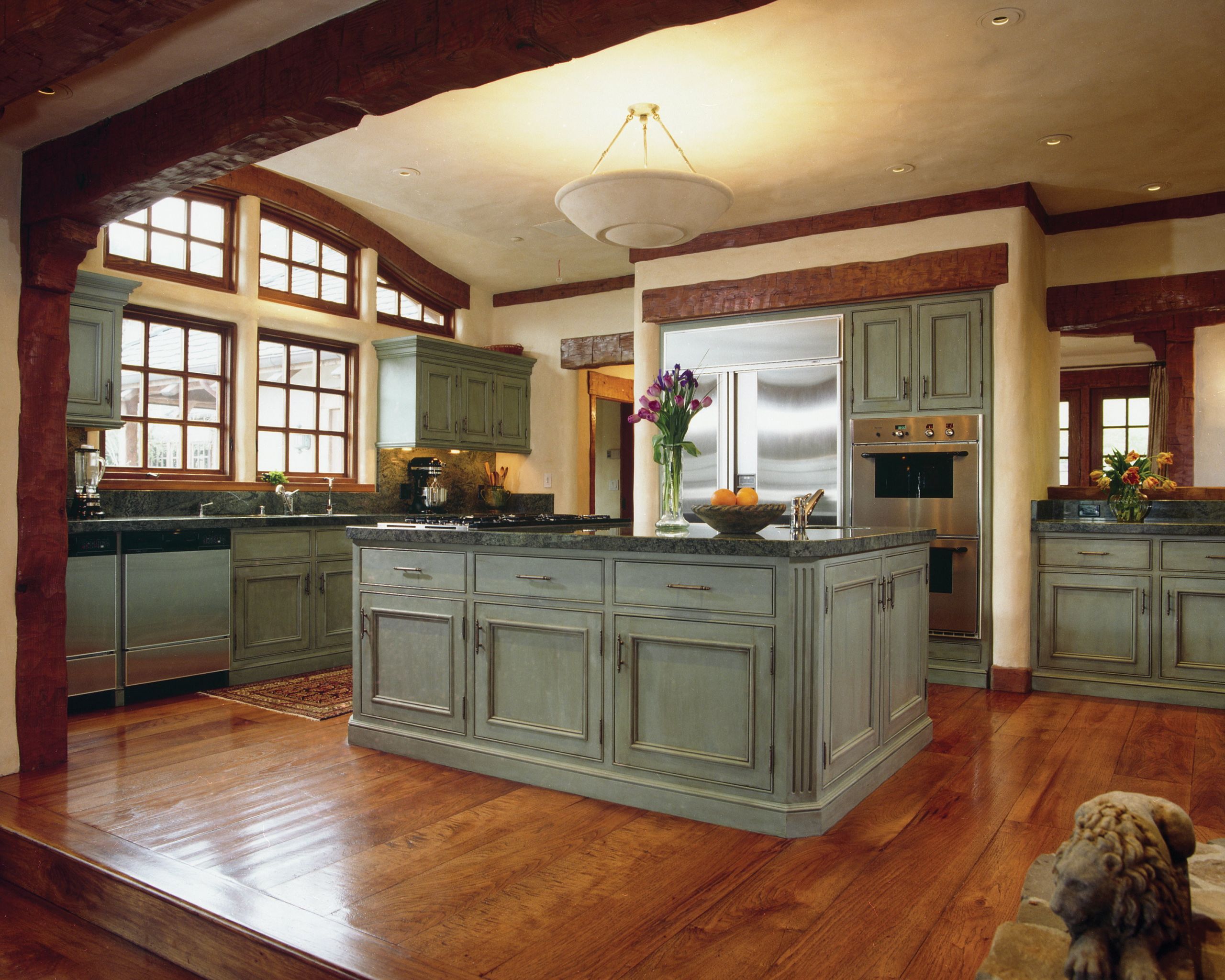 Rustic Painted Kitchen Cabinets
 Gorgeous Antique White Painted Kitchen Cabinets Rustic