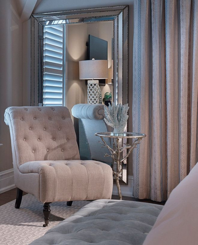 Small Corner Chair For Bedroom
 In a corner of the master bedroom a shingle chair and